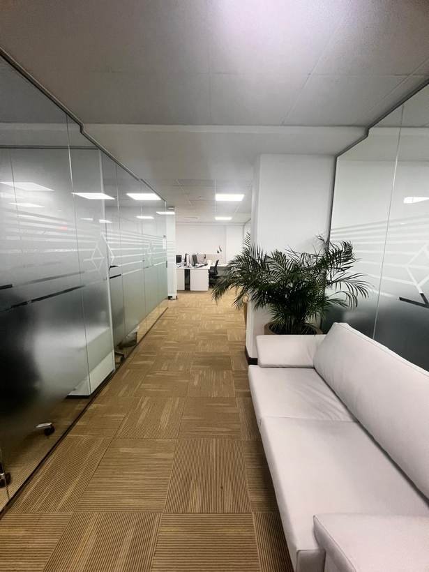 Bespoke Interiors corridor with soft seating