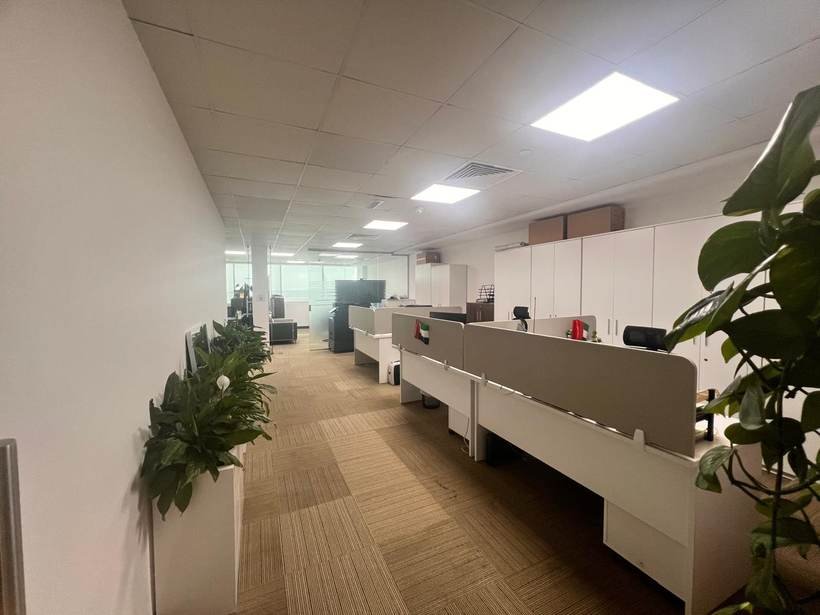 Bespoke Interiors open workstation area