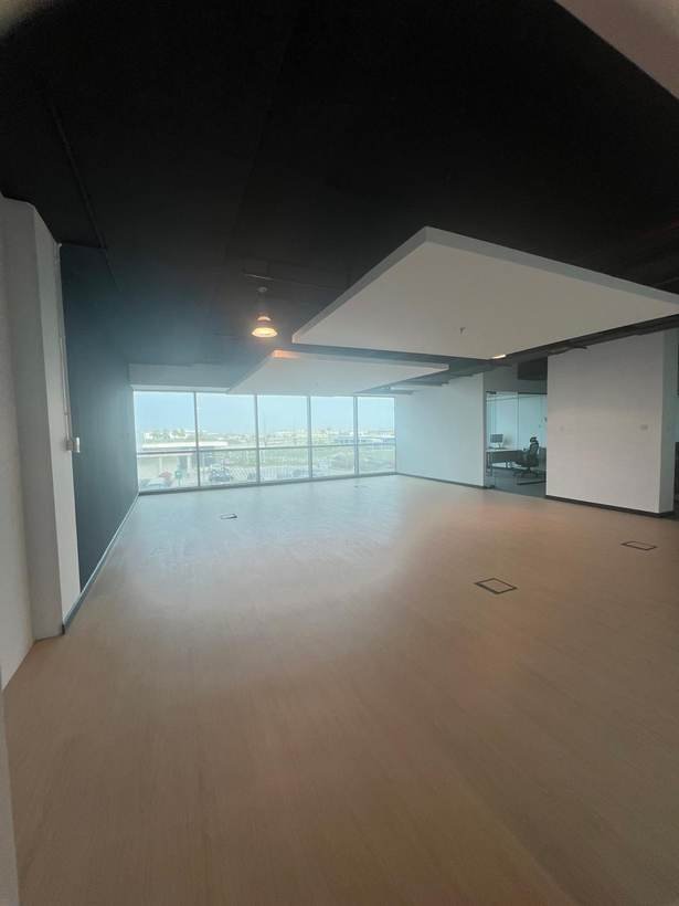 Power House open floor with skyline view